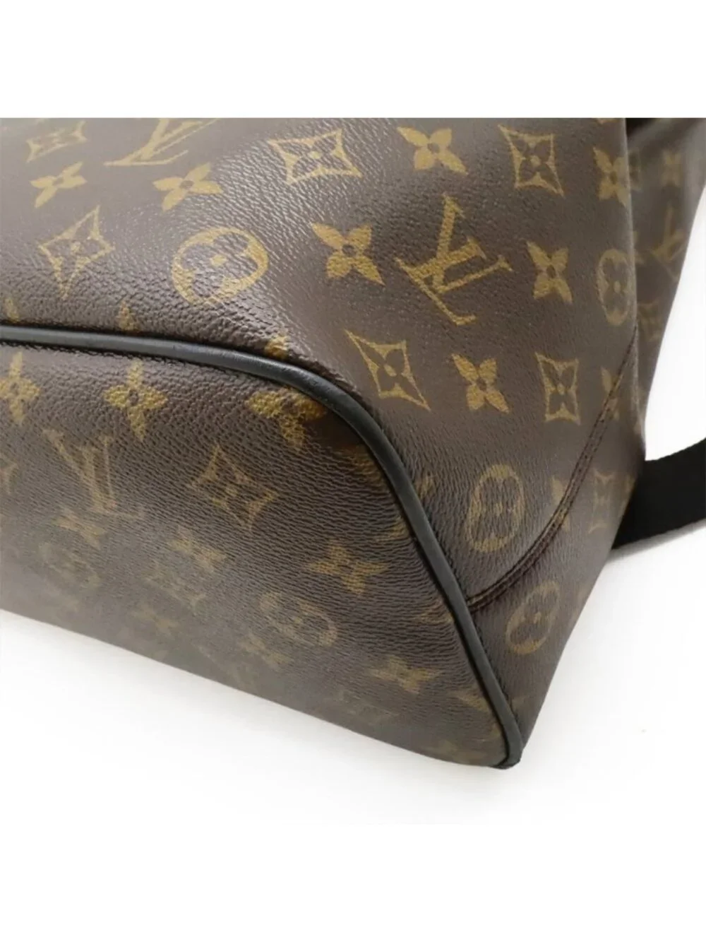 Louis Vuitton Monogram Macassar Parc Backpack Shoulder Bag